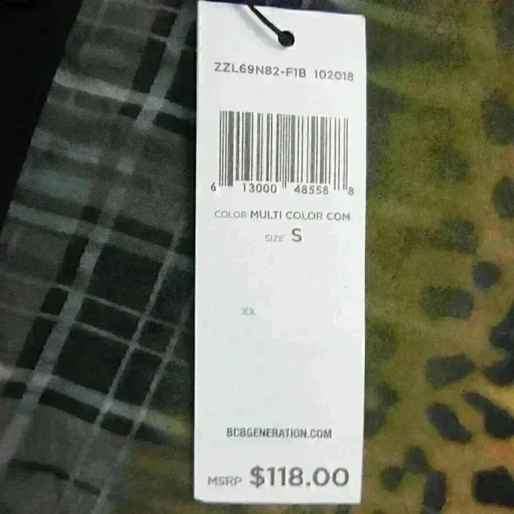 NWT $118 BCBGMAXAZRIA Womens S Top Blouse - Picture 3 of 5